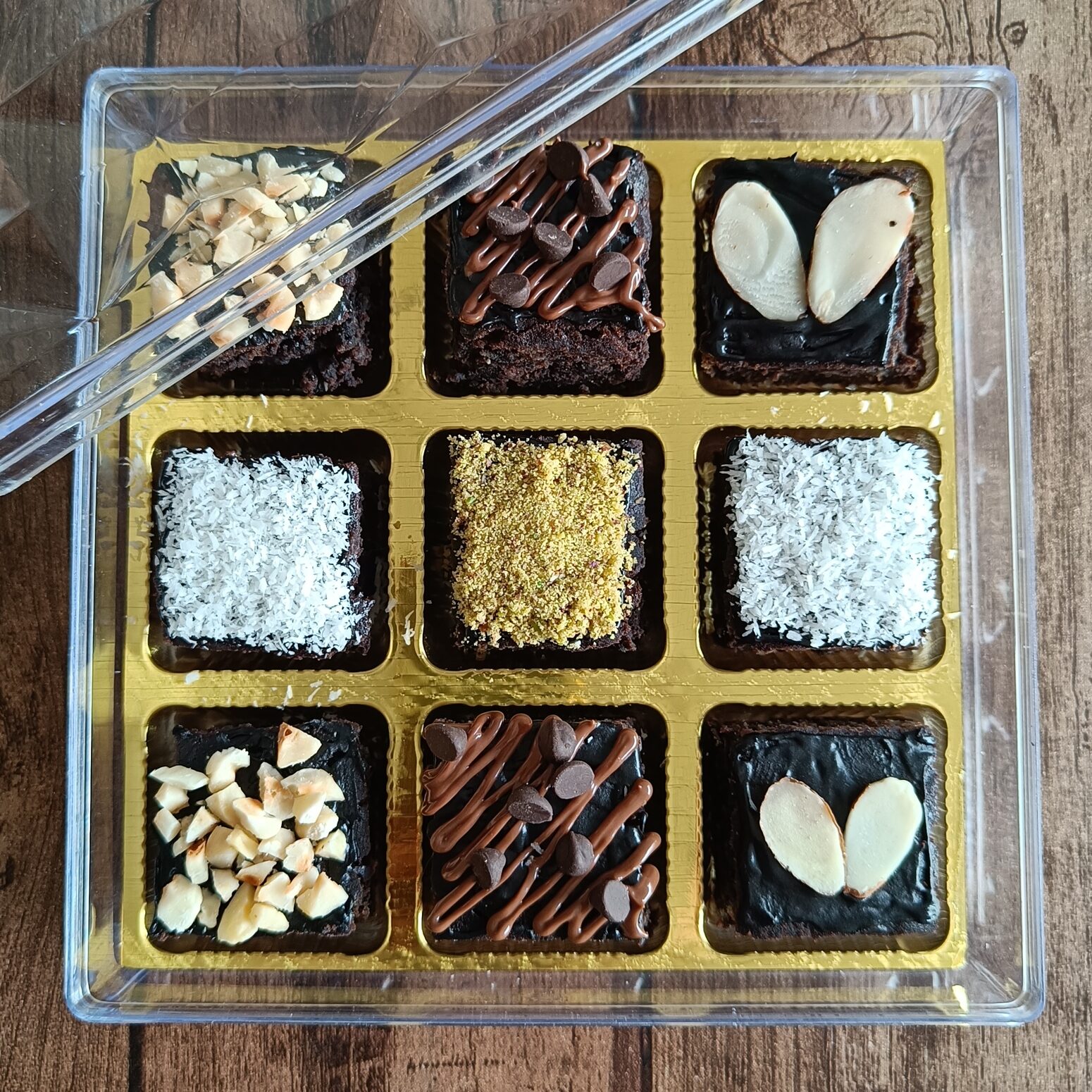 Brownie Bites Classic Celebration Box (Set of 9)