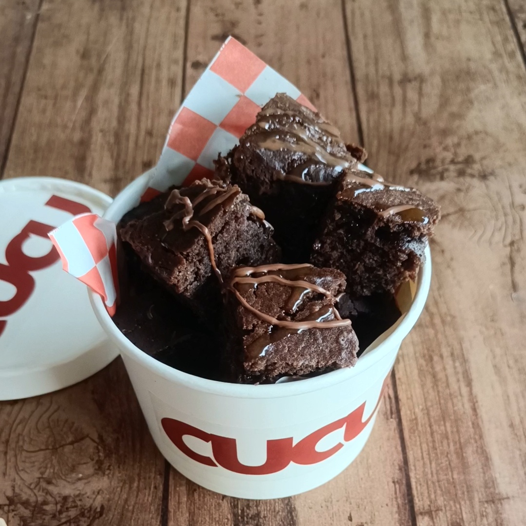 Brownie Bites Tub with Dip (Mini)