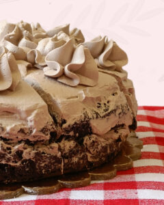 Chocolate Mousse Cream Cake