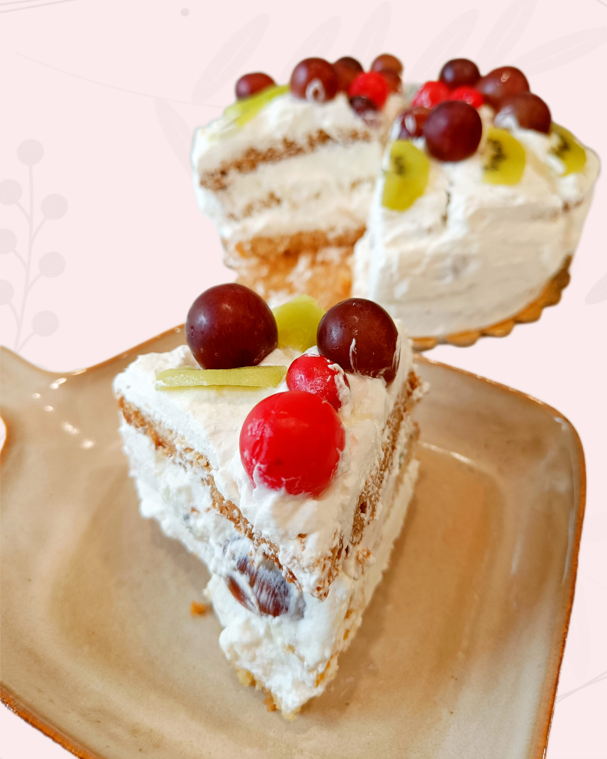 Fresh Fruit Cream Cake