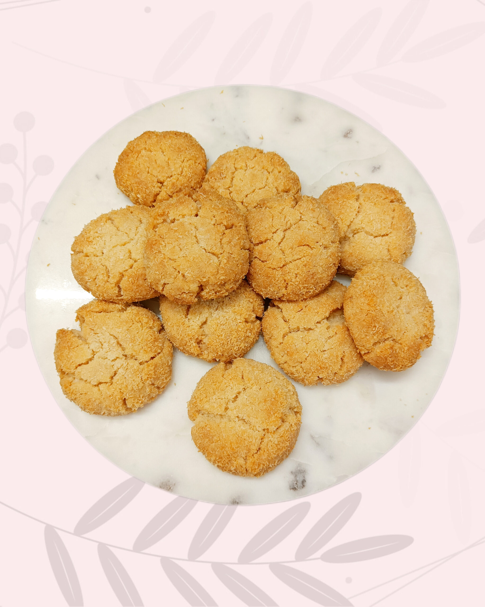 Coconut Caramel Cookies (Pack of 4)