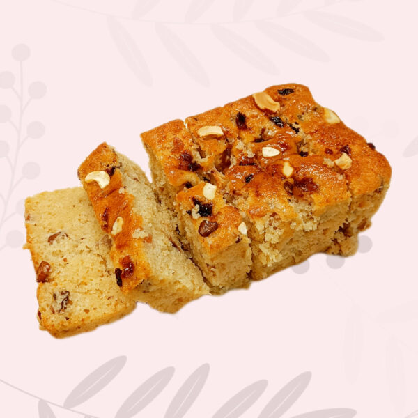 Dry Fruit Tea Cake Loaf