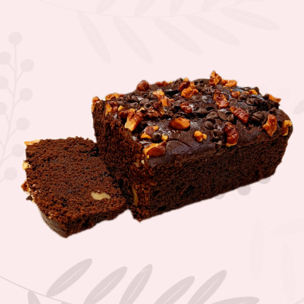 Chocolate Walnut Tea Cake Loaf